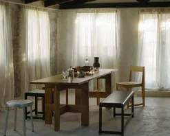 Farmhouse Trestle Table | L220 Planks
