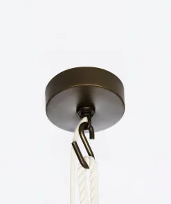 Knotty Bubbles Chandelier - 3 Lg, 2 Small Bubbles, 5 Barnacles