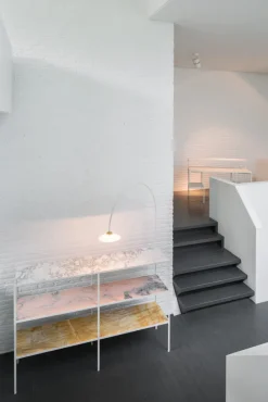 Marble Rack + Lamp