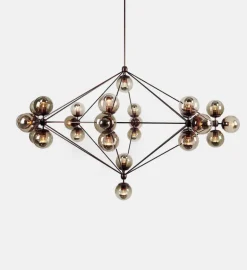 Modo Chandelier - 8 Sided, 27 Globes